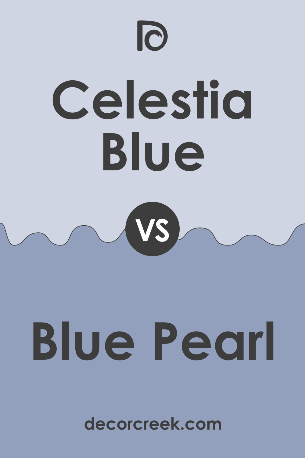 Celestia Blue 1429 vs. BM 1433 Blue Pearl