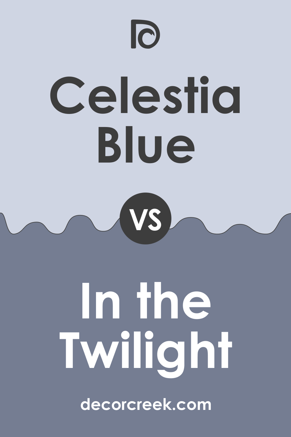 Celestia Blue 1429 vs. BM 1434 In the Twilight