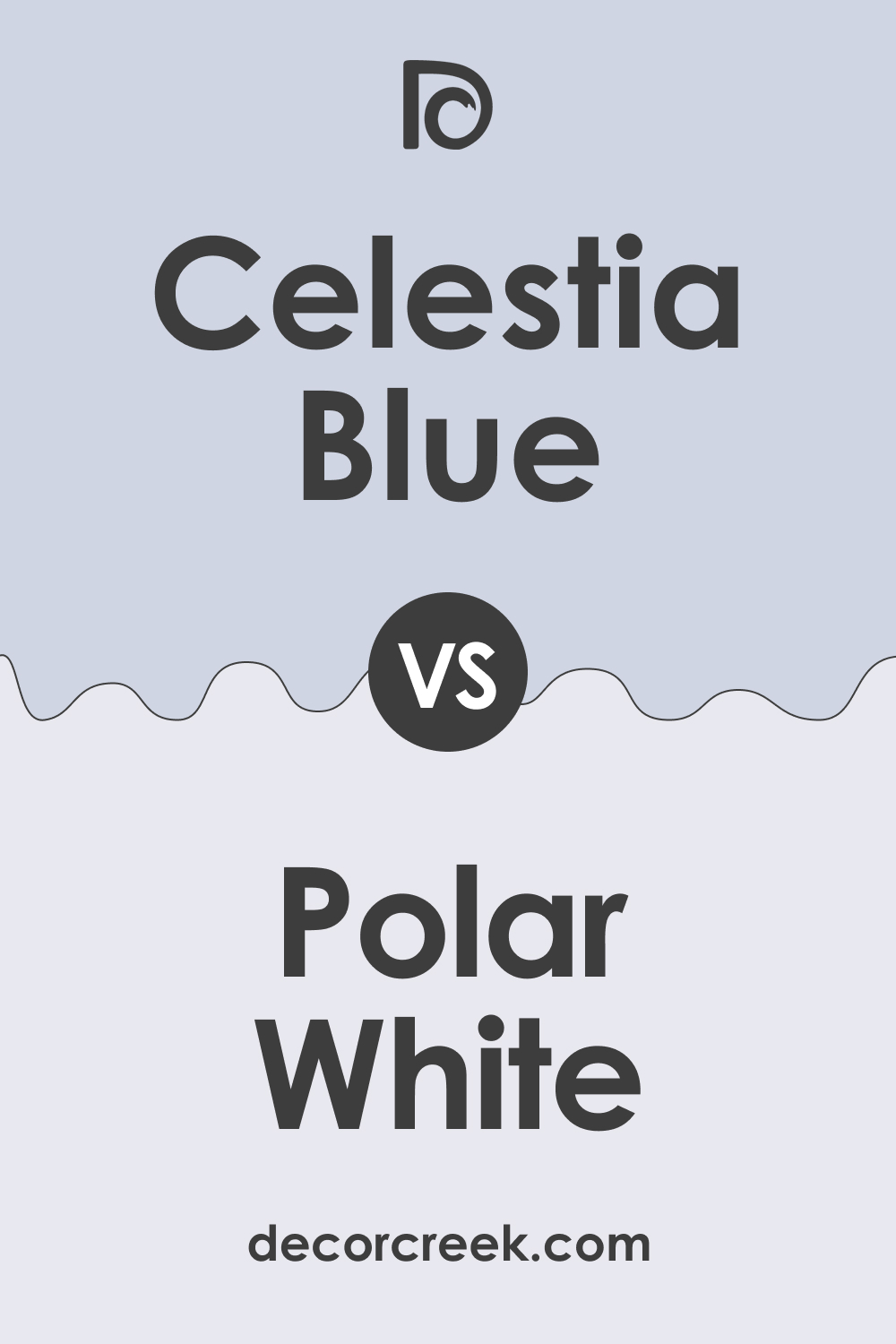 Celestia Blue 1429 vs. BM 2069-70 Polar White