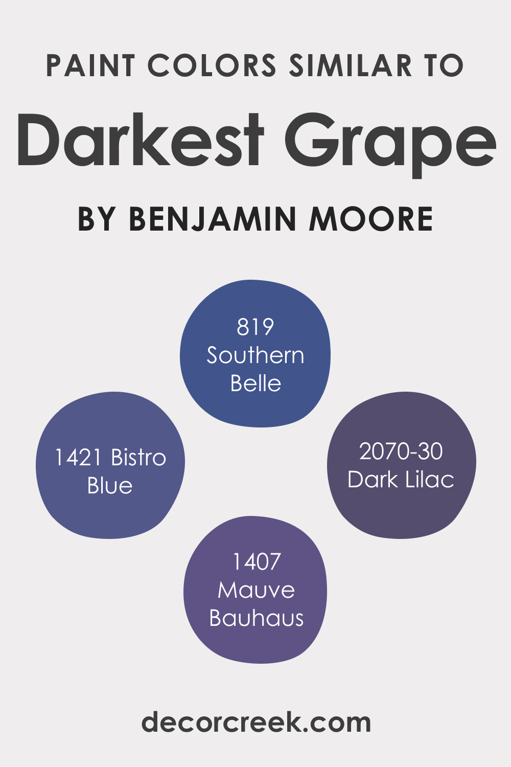 Colors Similar to Darkest Grape 2069-30