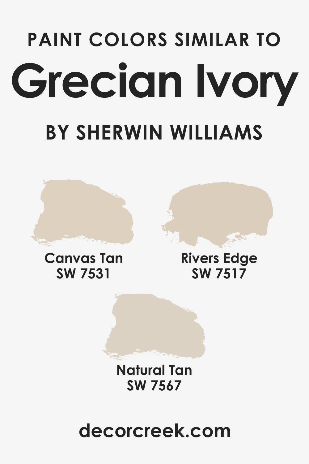 Colors Similar to SW 7541 Grecian Ivory