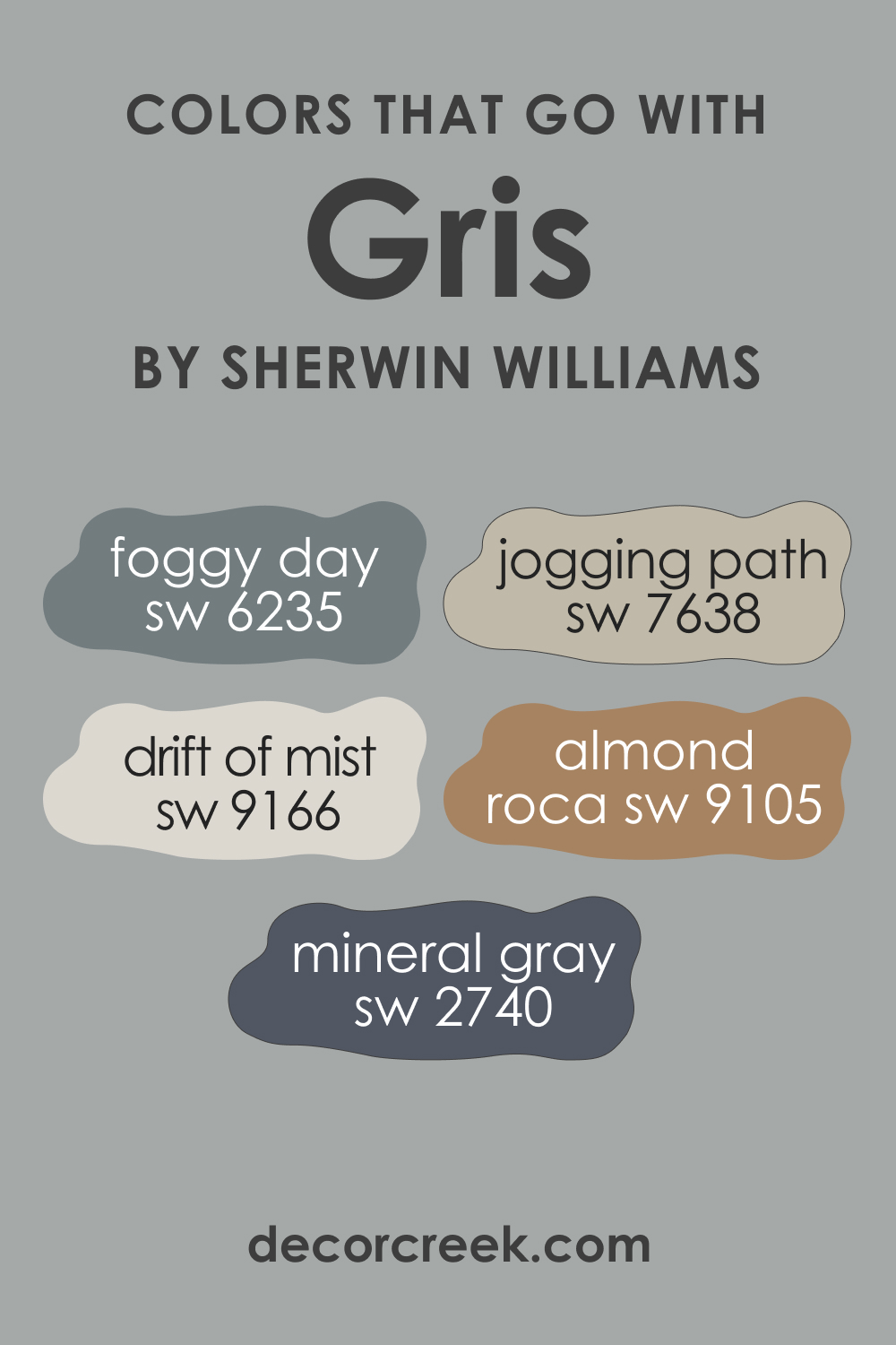 Colors That Go With SW 7659 Gris