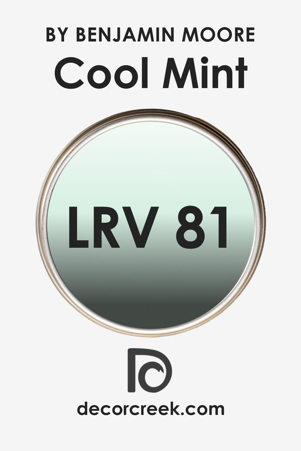 LRV of Cool Mint 582