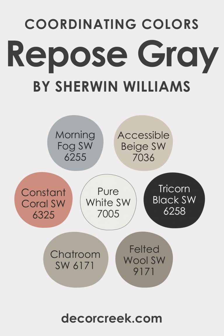 Repose Gray SW 7015 Paint Color by Sherwin-Williams