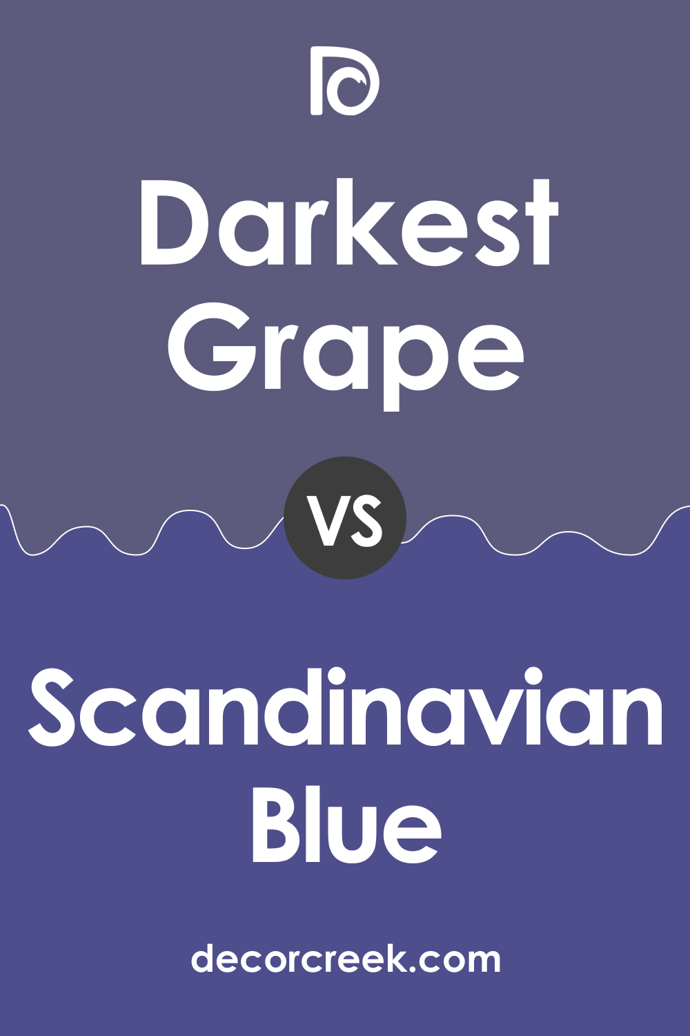 Darkest Grape 2069-30 vs. BM 2069-30 Scandinavian Blue
