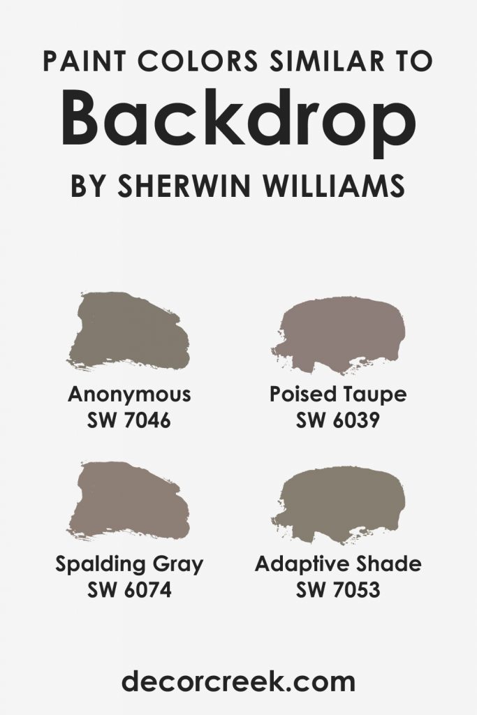 Backdrop SW 7025 Paint Color by SherwinWilliams DecorCreek