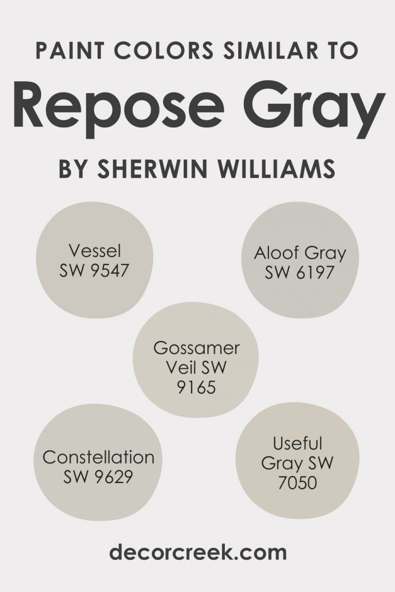 Repose Gray SW 7015 Paint Color by Sherwin-Williams