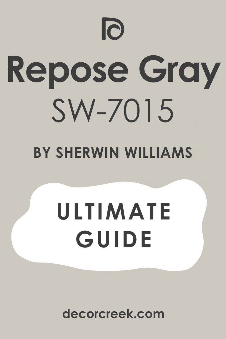 Repose Gray SW 7015 Paint Color by Sherwin-Williams