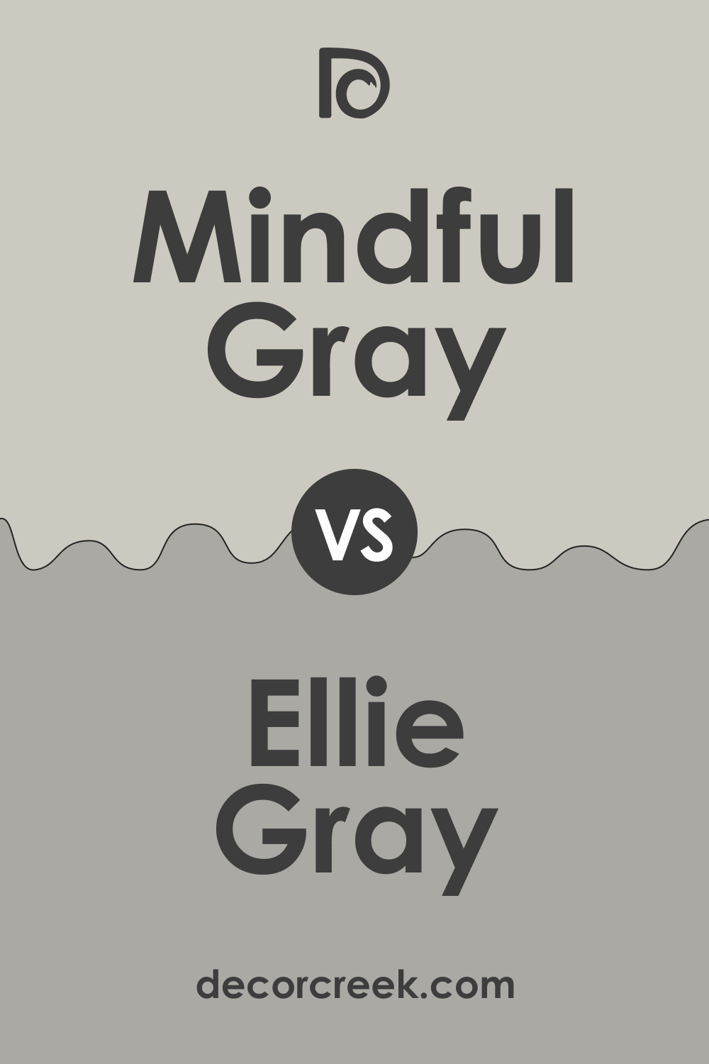 SW 7016 Mindful Gray vs. SW Ellie Gray