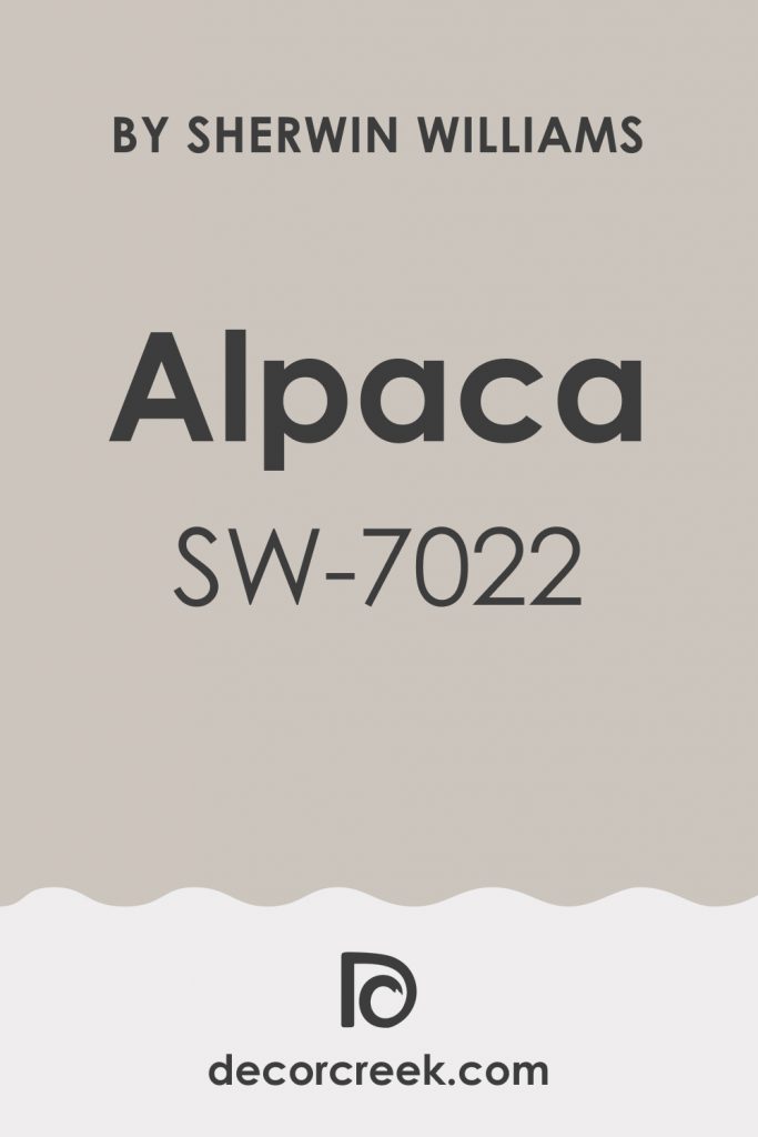 Alpaca SW 7022 Paint Color by Sherwin-Williams - DecorCreek