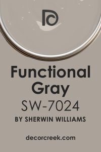 Functional Gray SW 7024 Paint Color by Sherwin-Williams