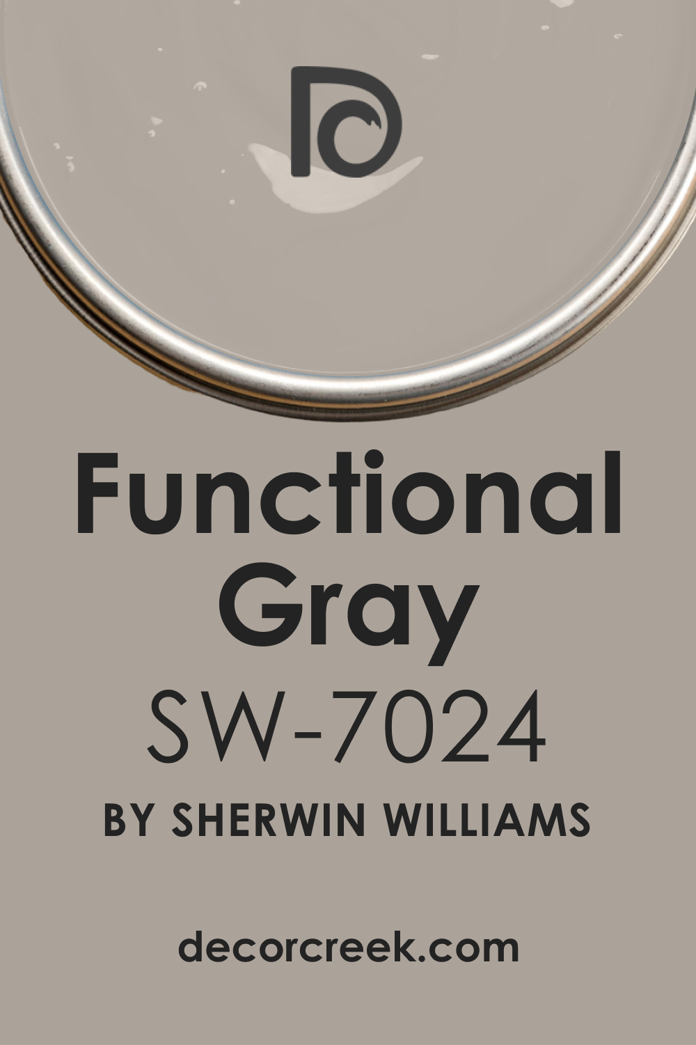 Functional Gray SW 7024 Paint Color by Sherwin-Williams