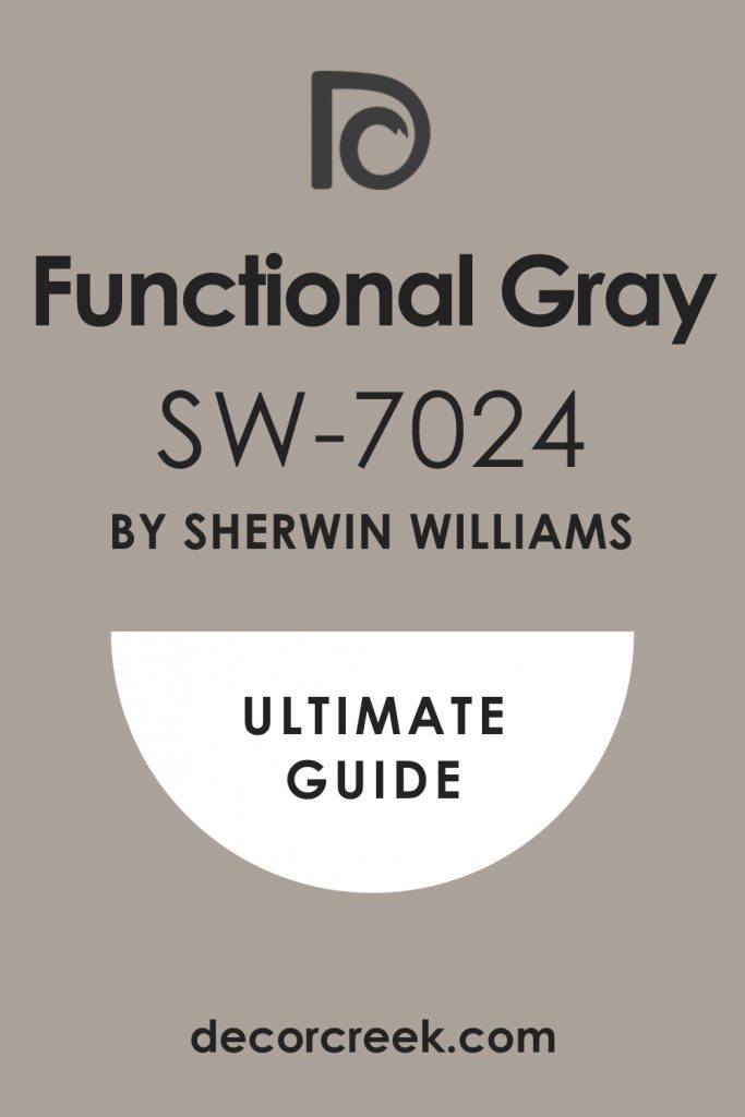 Functional Gray SW 7024 Paint Color by Sherwin-Williams