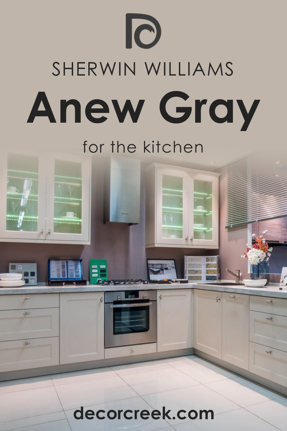 How to Use SW 7030 Anew Gray for the Kitchen?