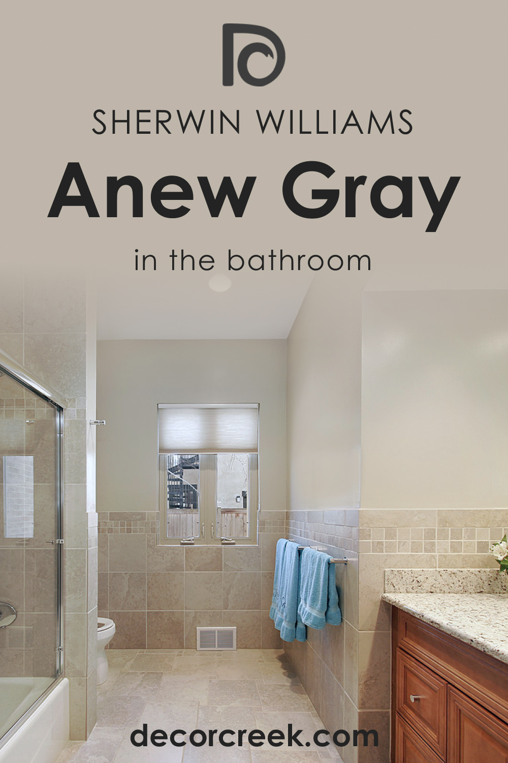 How to Use SW 7030 Anew Gray in the Bathroom?