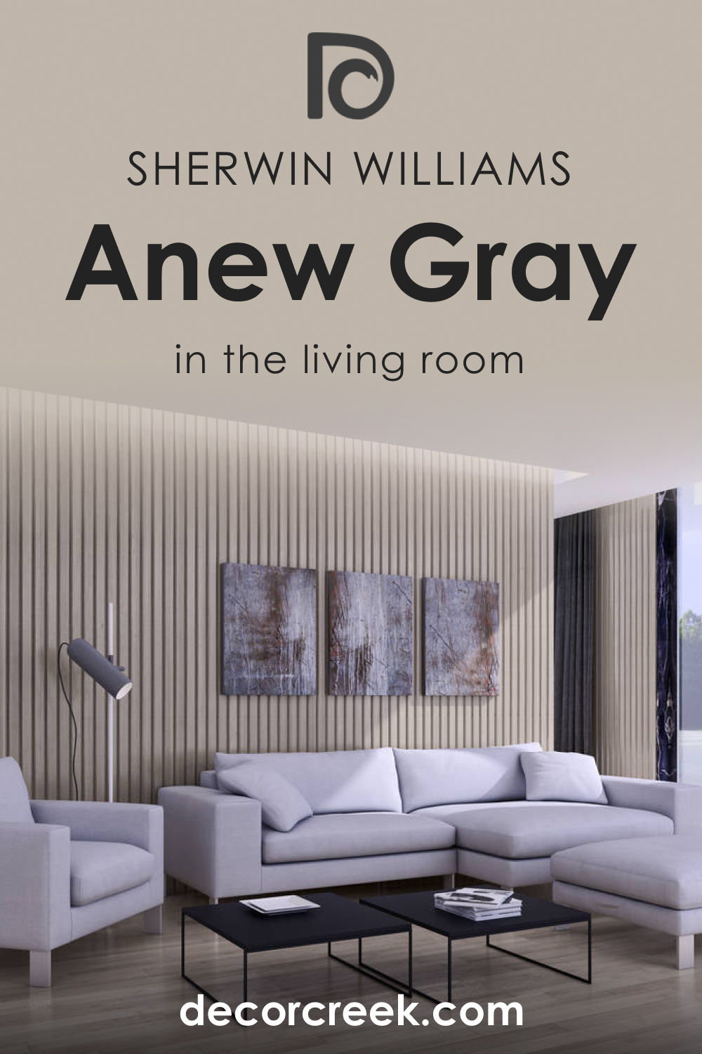 How to Use SW 7030 Anew Gray in the Living Room?