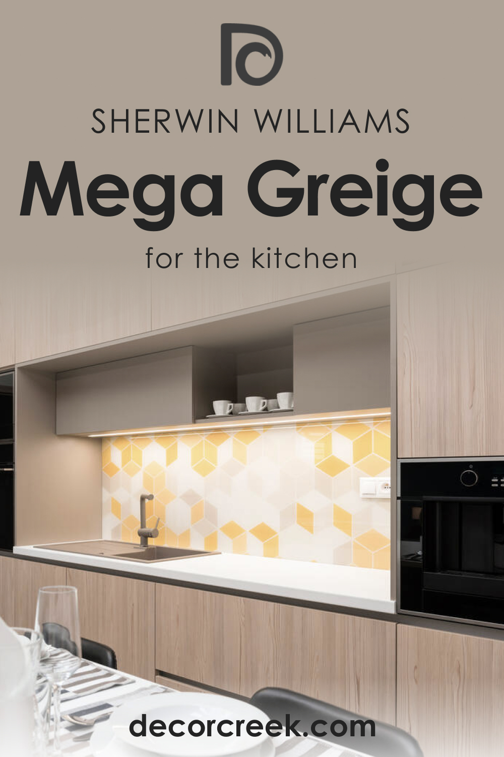 How to Use SW 7031 Mega Greige for the Kitchen?