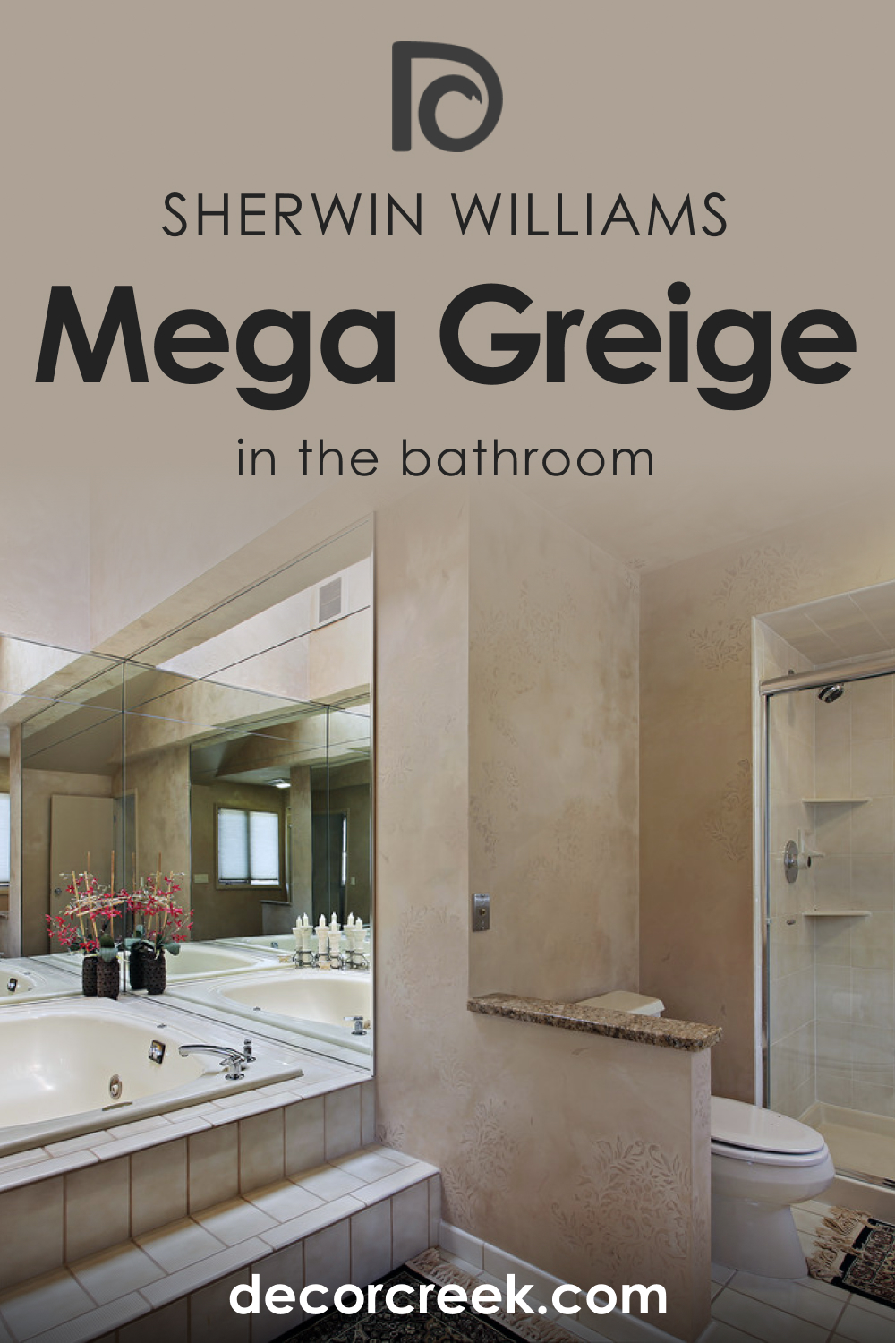 How to Use SW 7031 Mega Greige in the Bathroom?