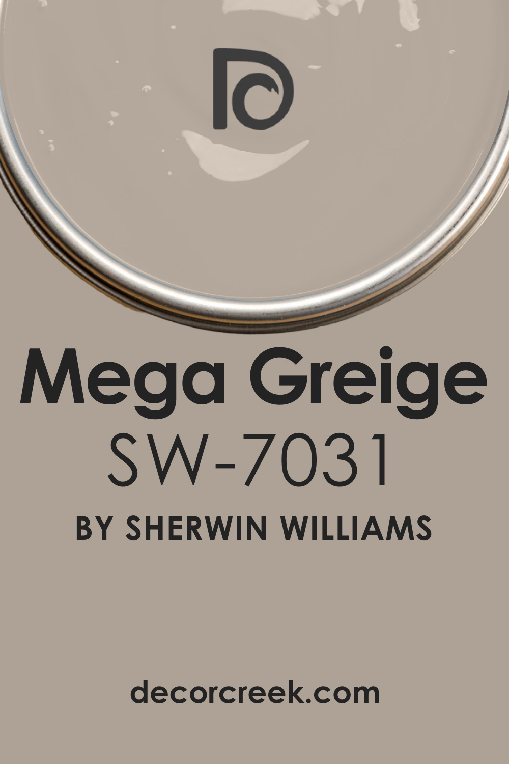Mega Greige SW 7031 Paint Color by Sherwin-Williams