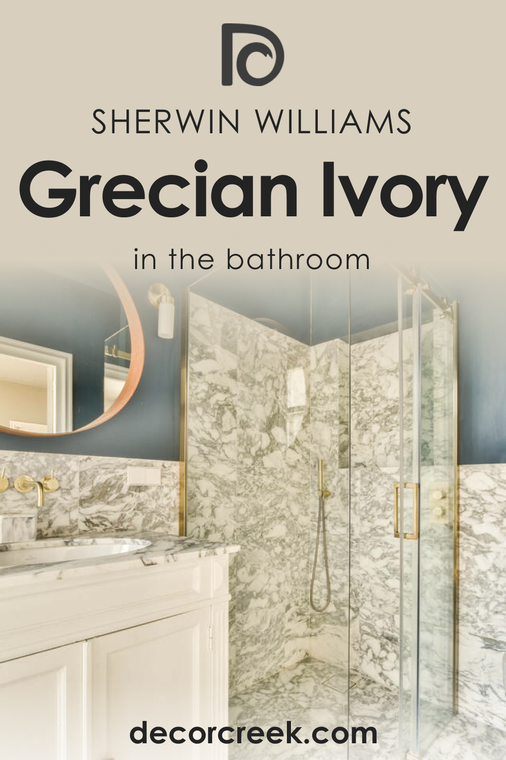 How to Use SW 7541 Grecian Ivory in the Bathroom?