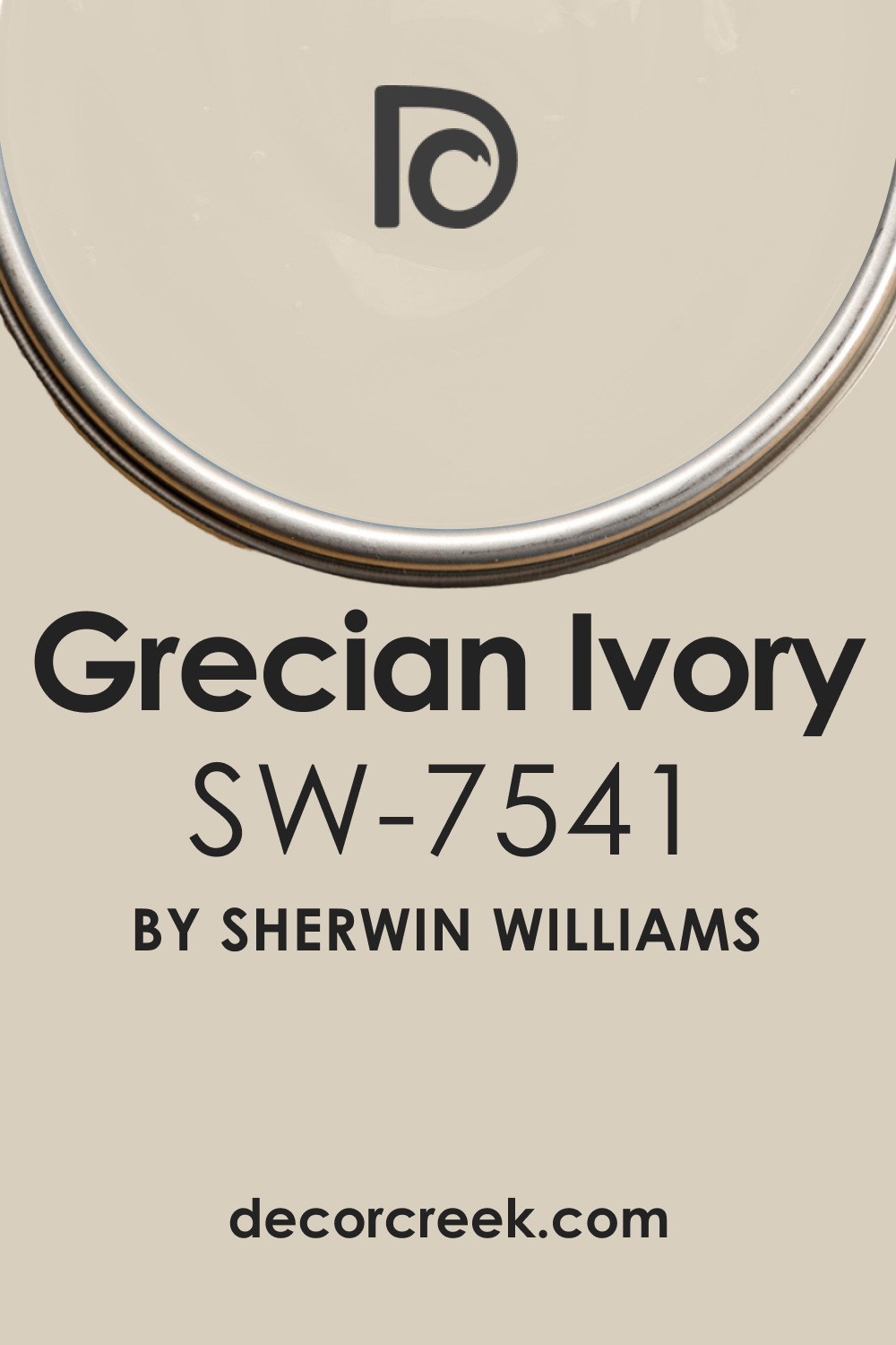 Grecian Ivory Paint SW 7541 Color by Sherwin-Williams