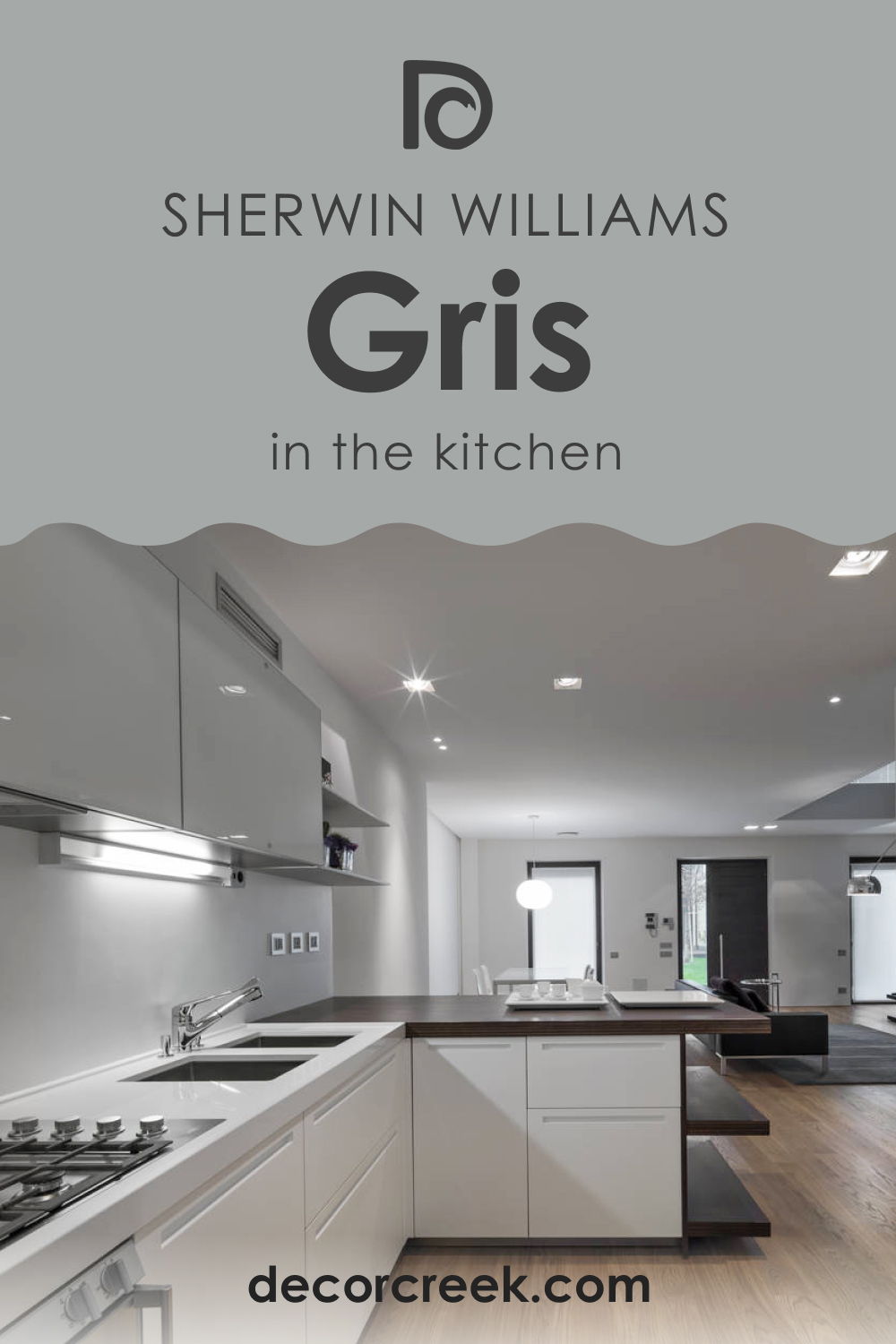How to Use SW 7659 Gris for the Kitchen?