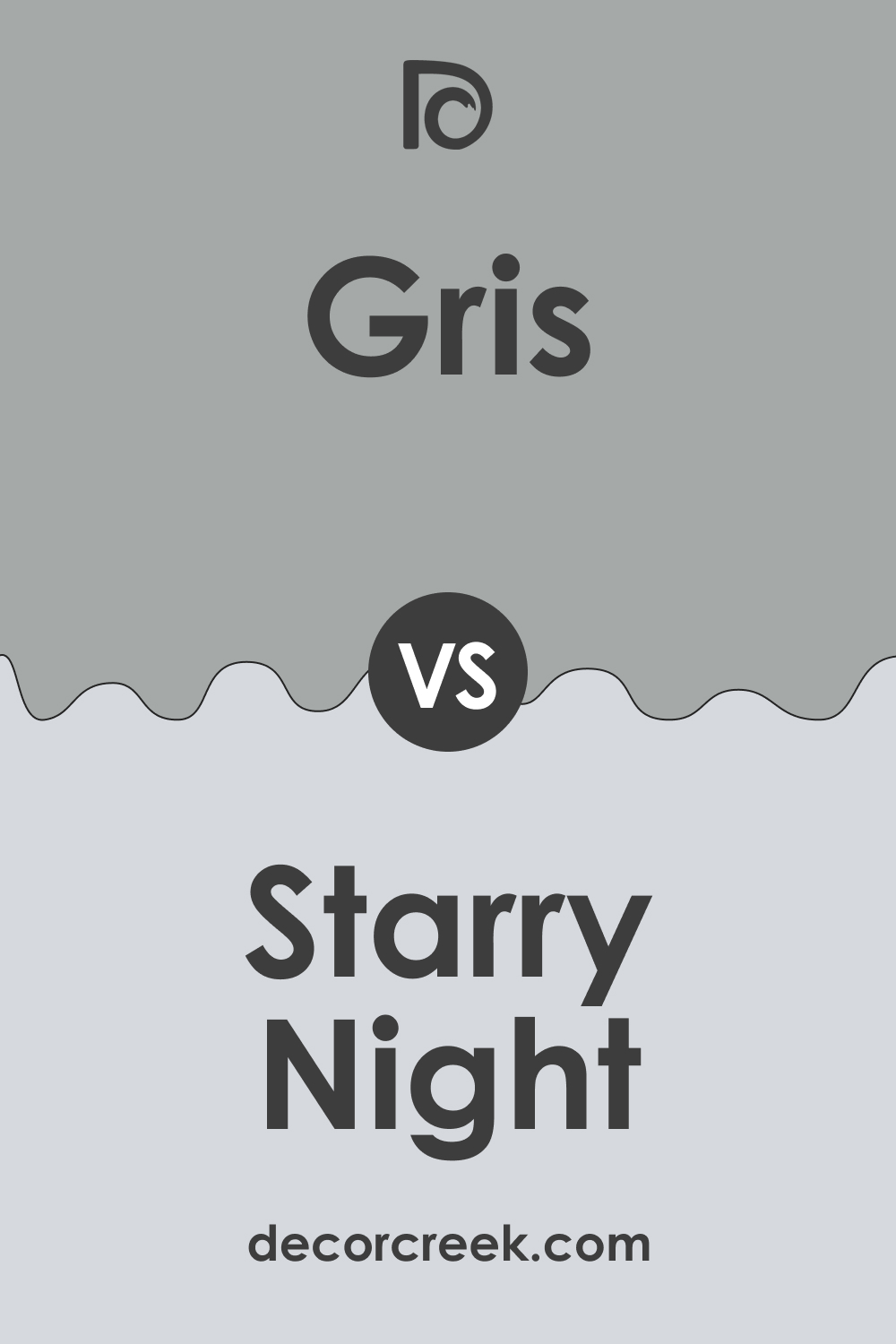 SW 7659 Gris vs. SW 6540 Starry Night
