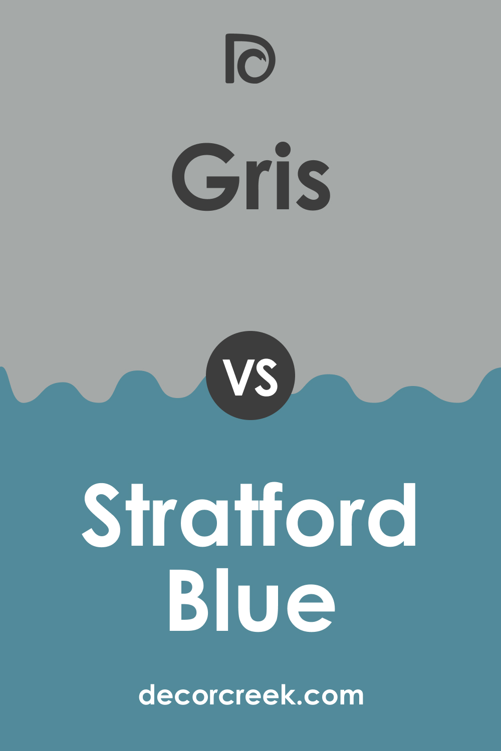 SW 7659 Gris vs. SW 2864 Stratford Blue