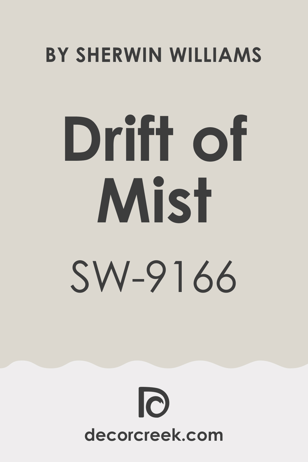 Drift of Mist SW 9166 Paint Color by Sherwin-Williams