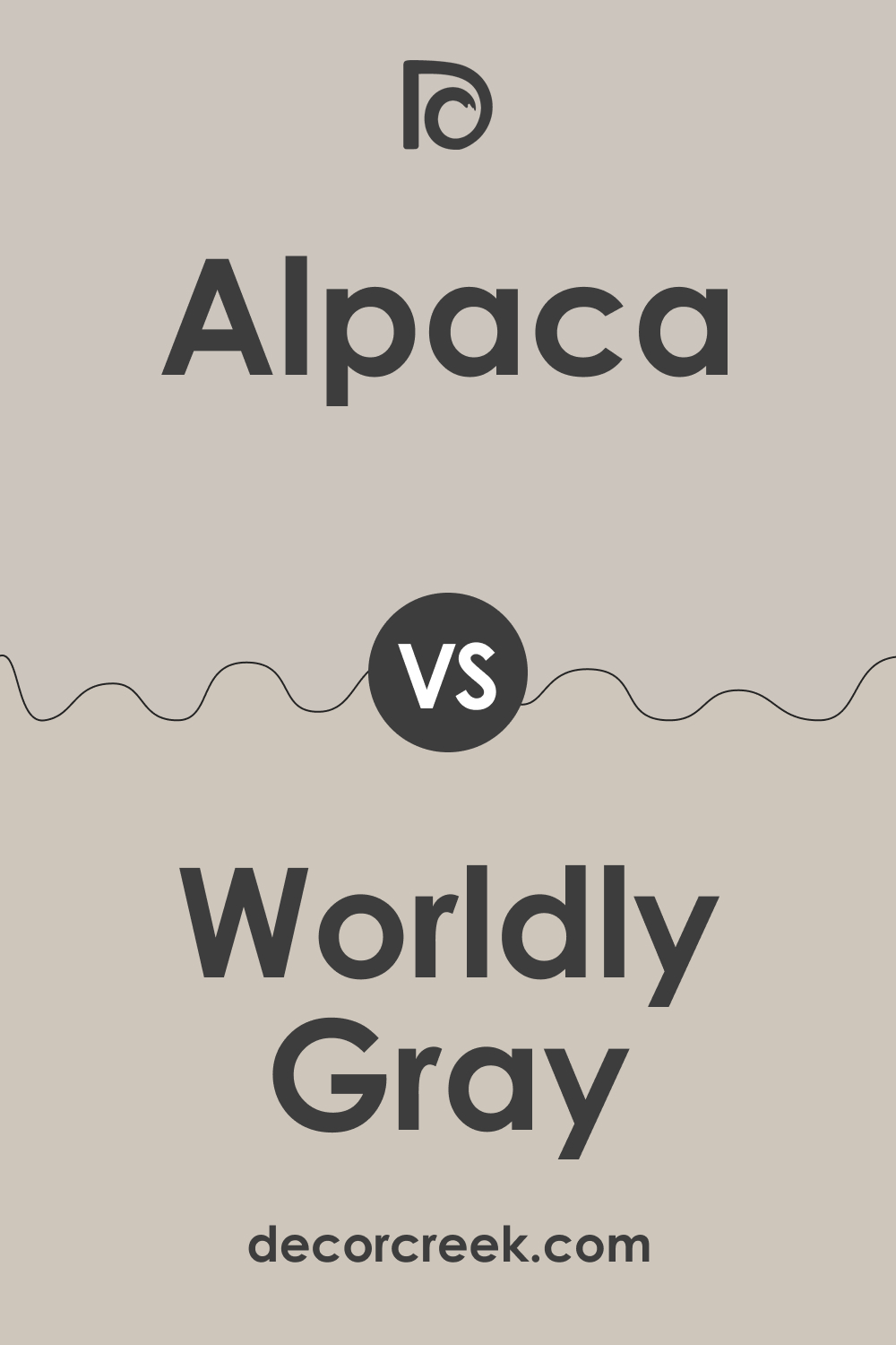 SW Alpaca vs. SW 7043 Worldly Gray