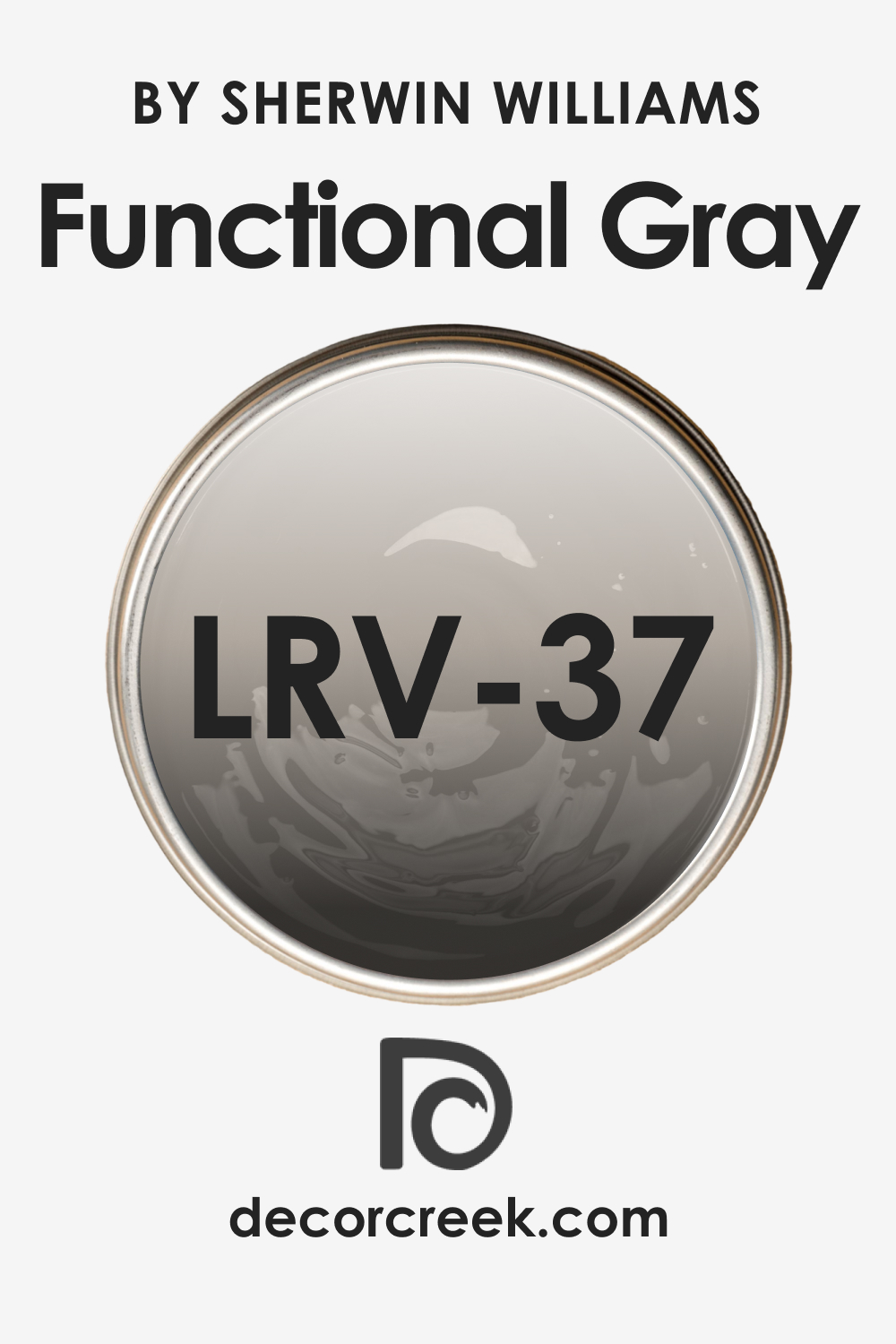 LRV of SW 7024 Functional Gray