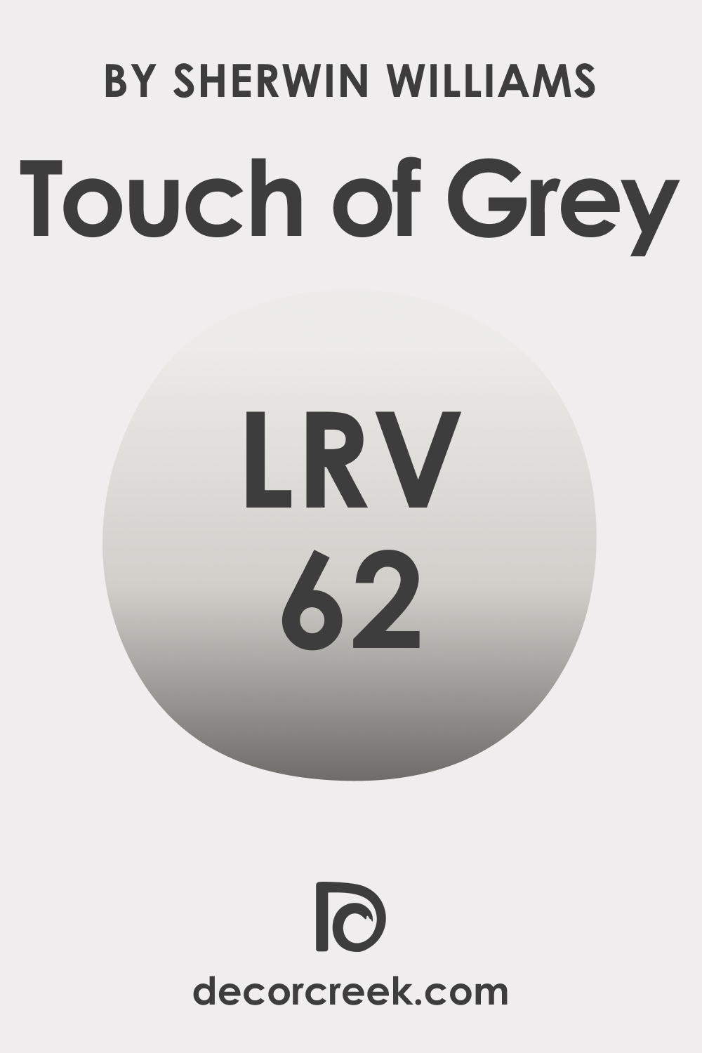 LRV of SW 9549 Touch of Grey