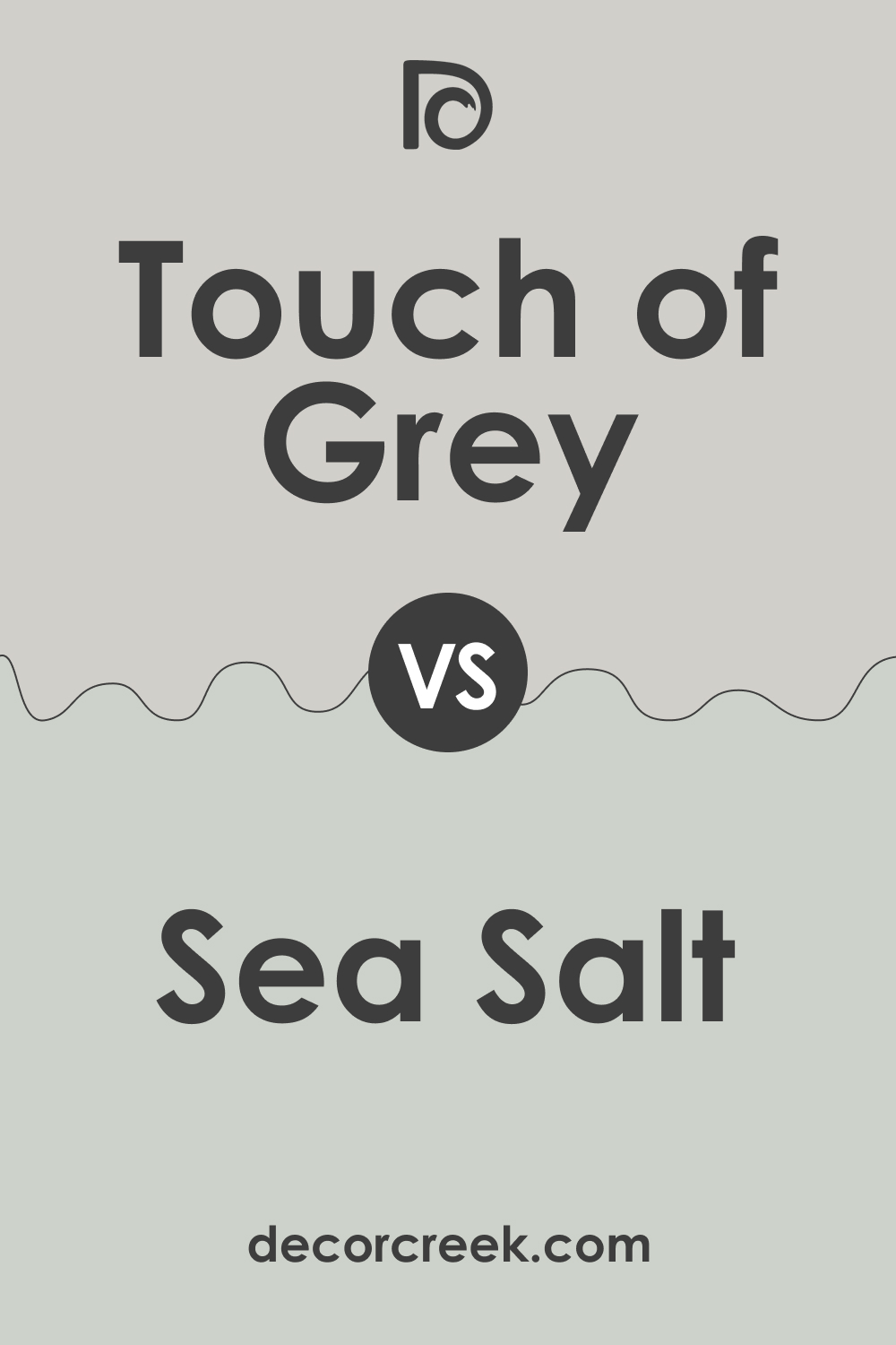 SW 9549 Touch of Grey vs. SW 6204 Sea Salt