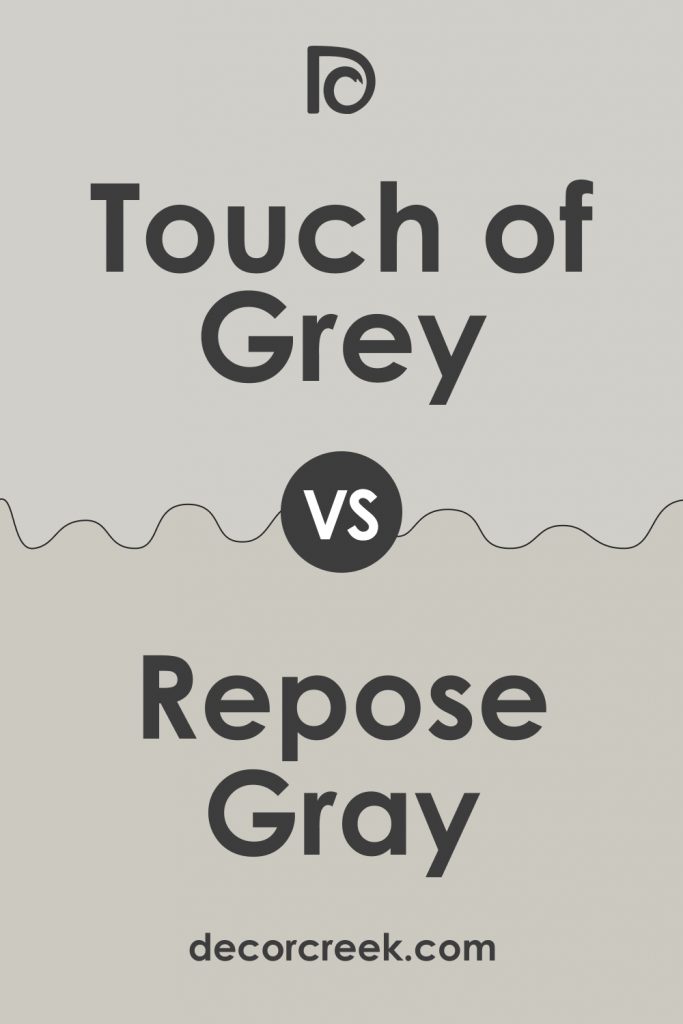 Touch of Grey SW 9549 Paint Color by SherwinWilliams