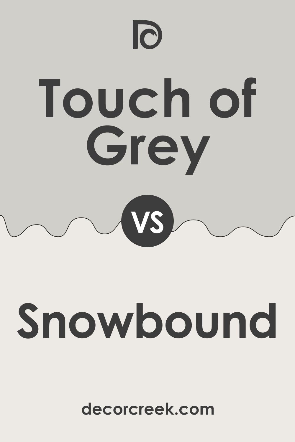 SW 9549 Touch of Grey vs. SW 7004 Snowbound