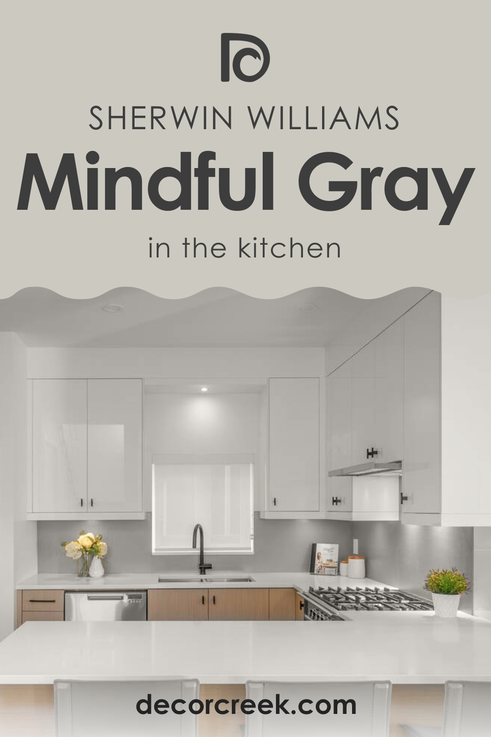How to Use SW 7016 Mindful Gray in the Kitchen?
