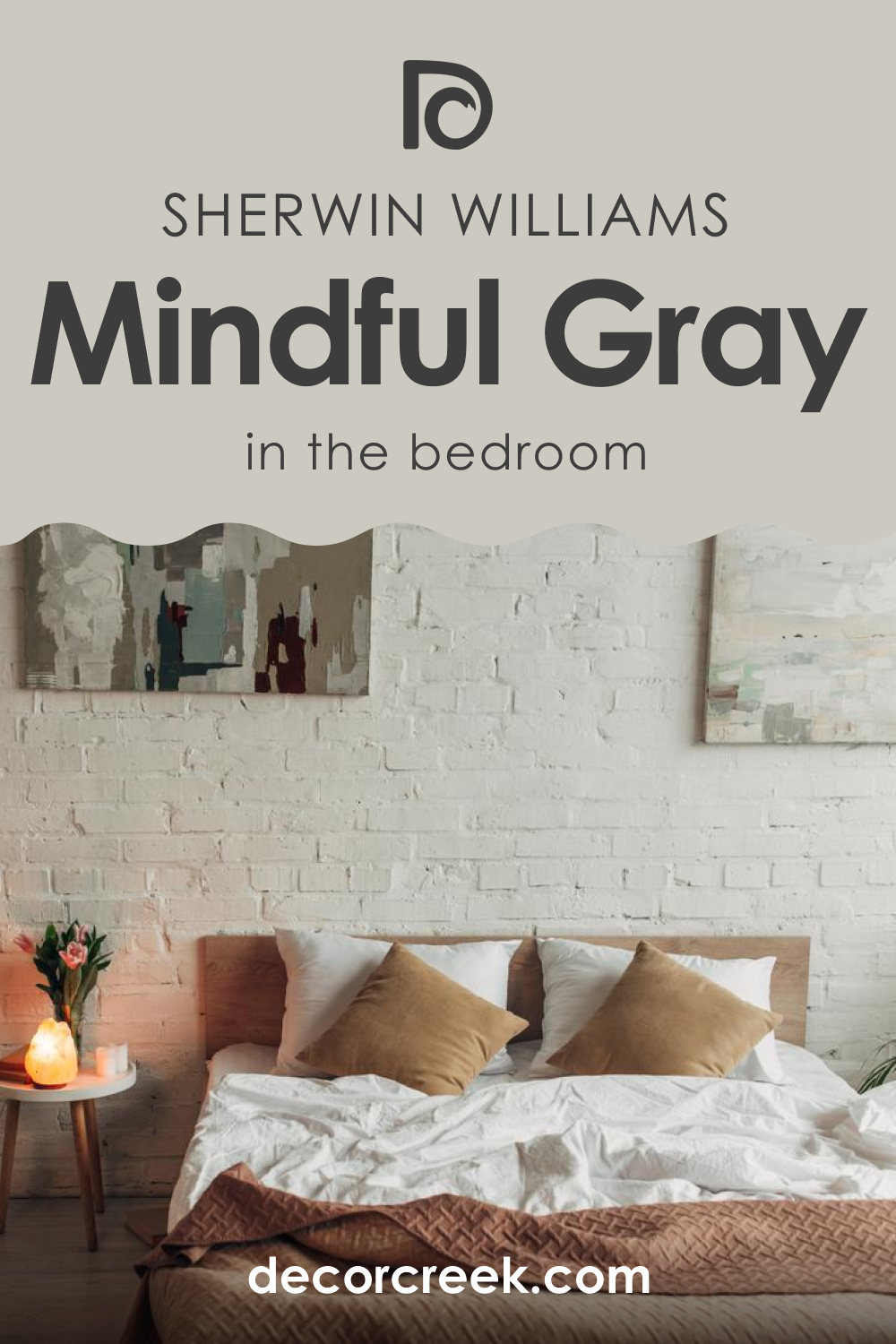 How to Use SW 7016 Mindful Gray in the Bedroom?