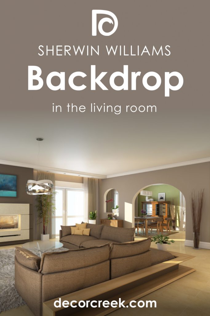 Backdrop SW 7025 Paint Color by SherwinWilliams DecorCreek