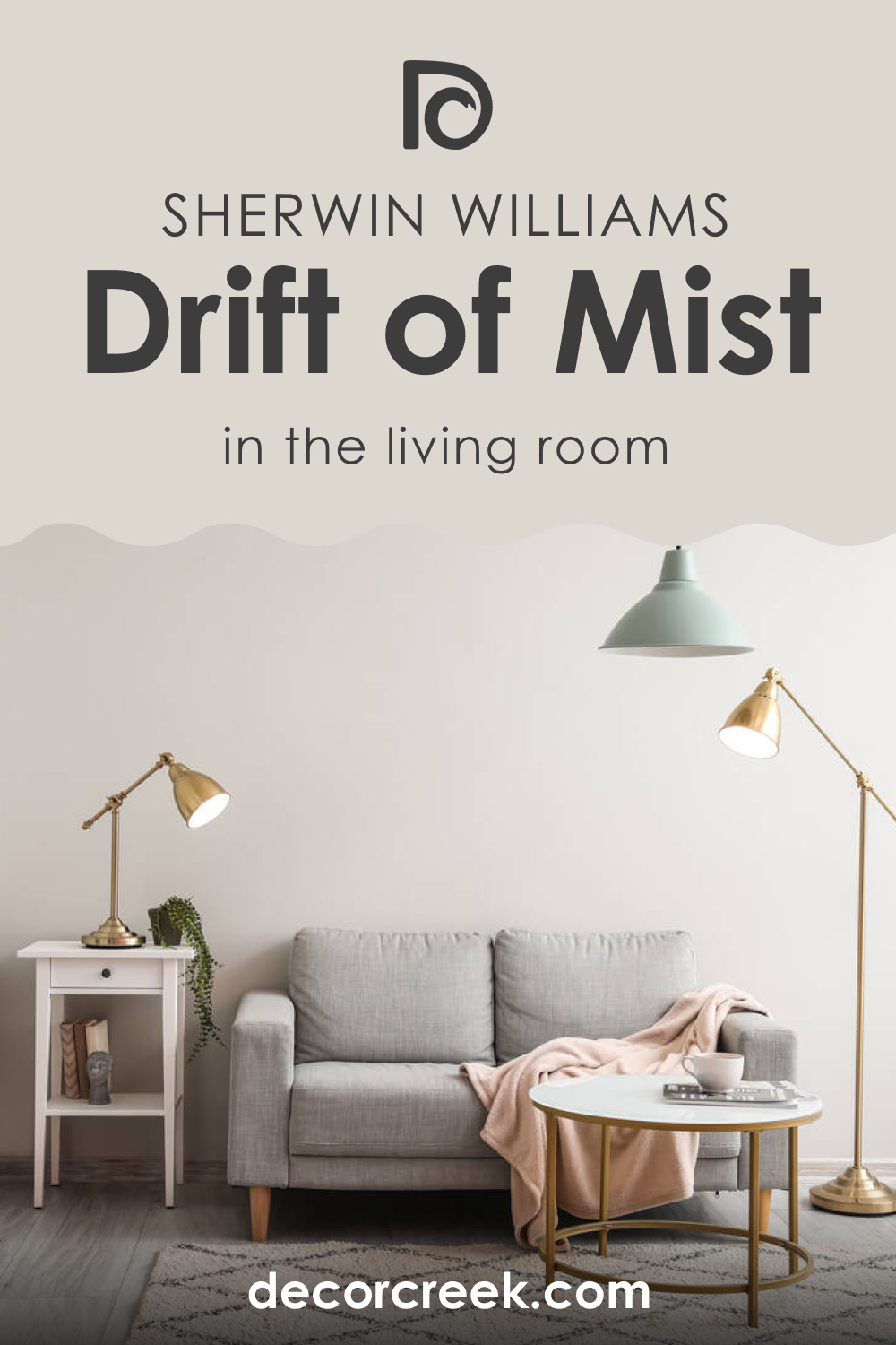How to Use SW 9166 Drift of Mist in the Living Room?