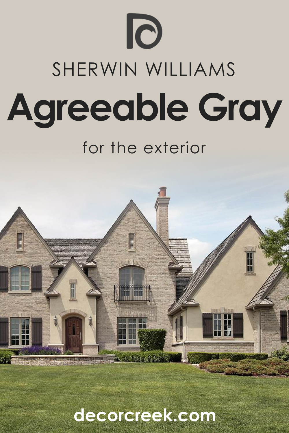 How to Use SW 7029 Agreeable Gray for an Exterior