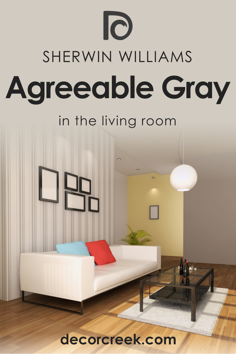 How to Use SW 7029 Agreeable Gray in the Living Room?