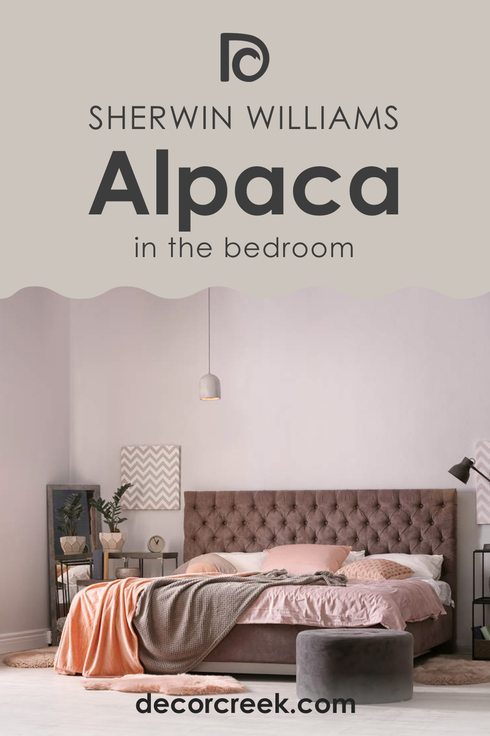 SW 7022 Alpaca In the Bedroom
