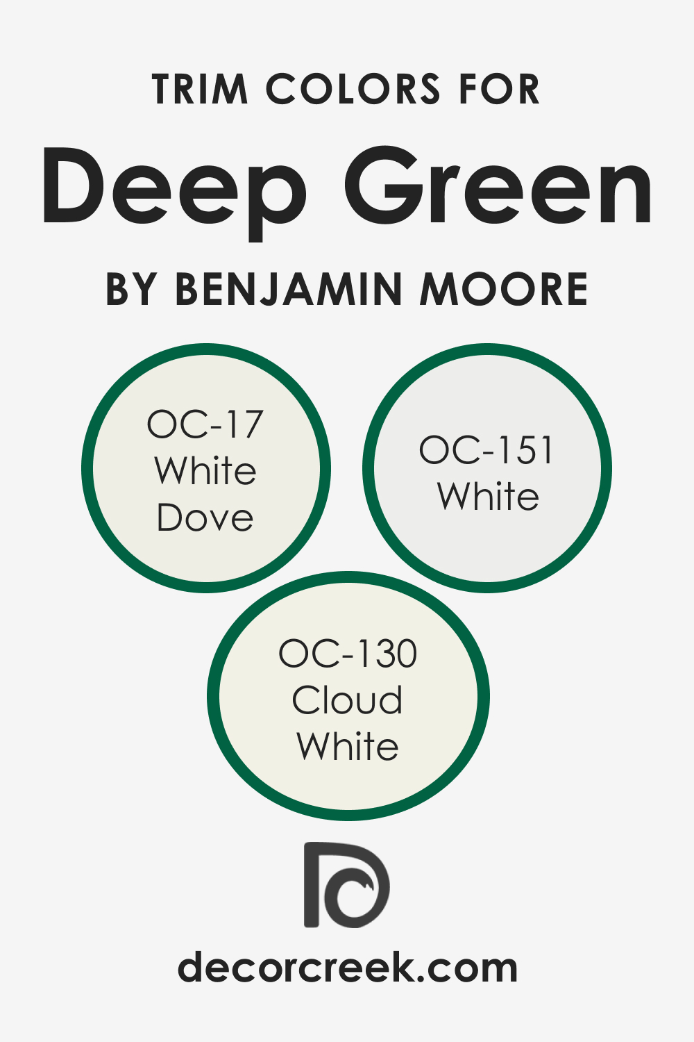 Trim Colors of Deep Green 2039-10