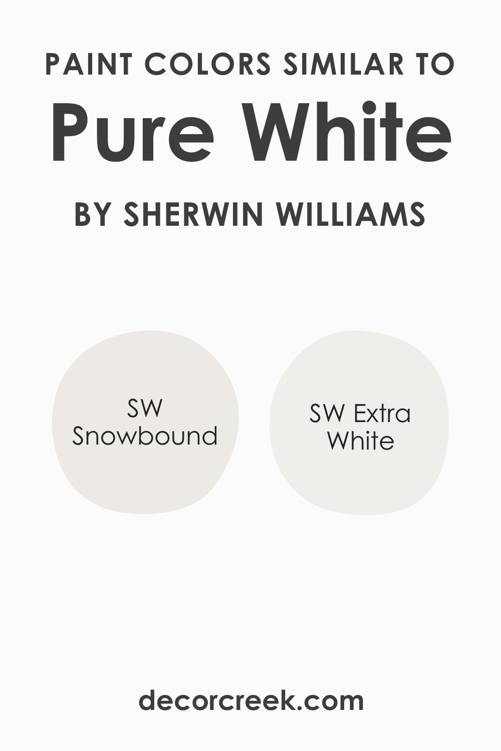 Colors Similar to Pure White SW 7005