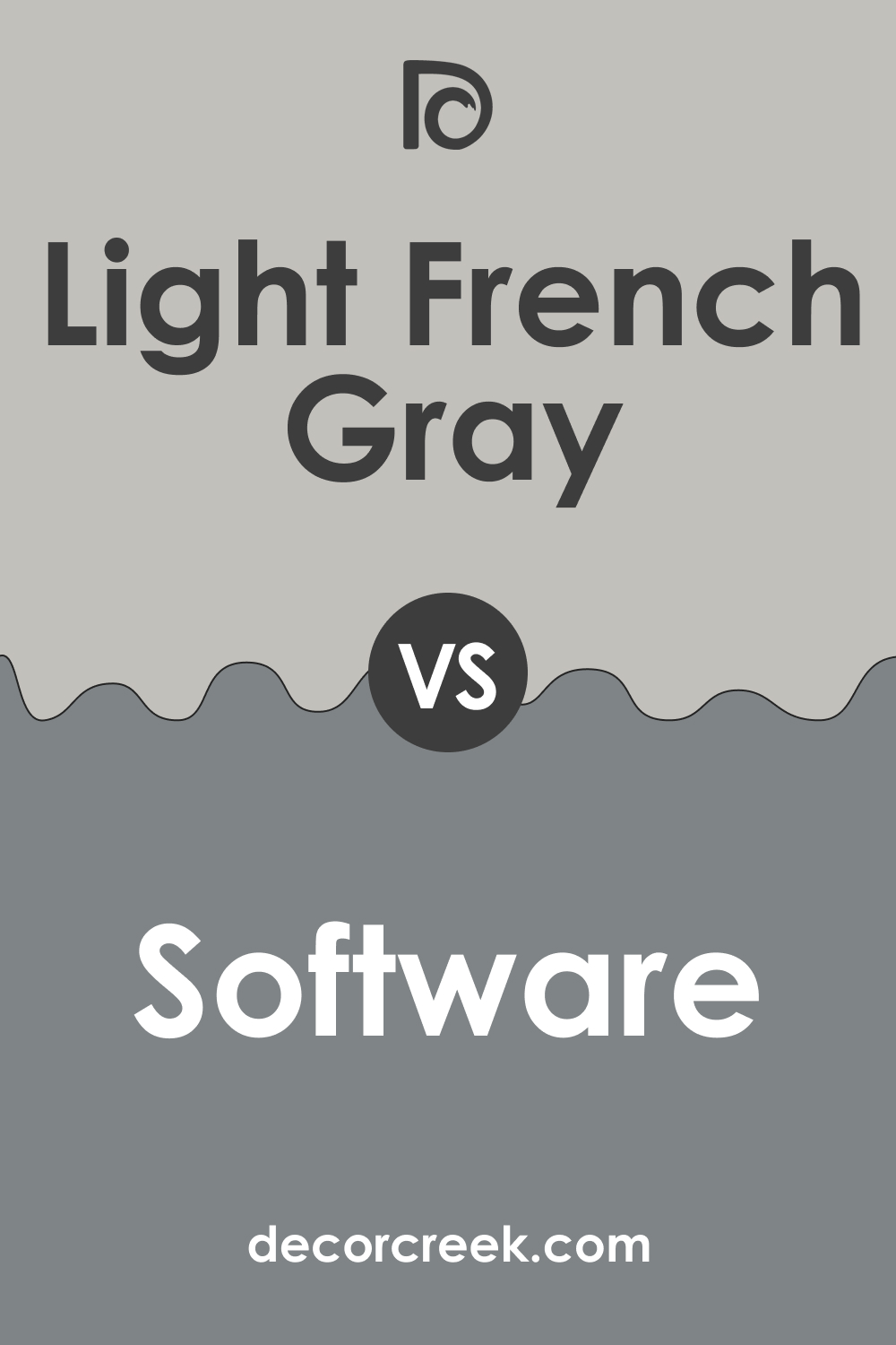 SW 0055 Light French Gray vs. SW 7074 Software