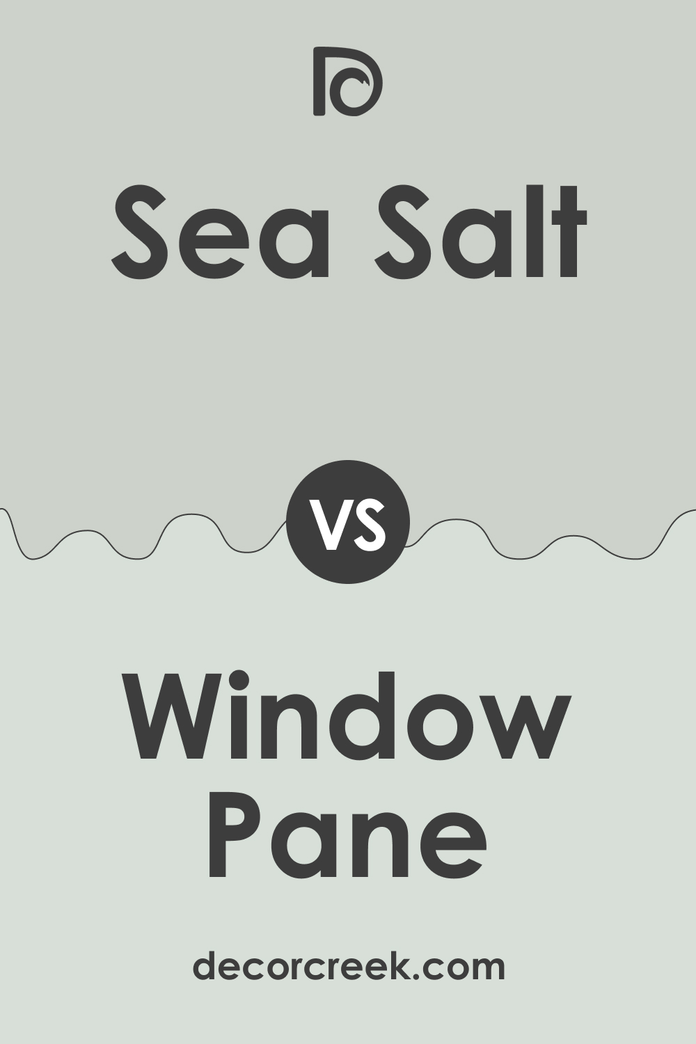 Sea Salt SW 6204 vs. SW 6210 Window Pane