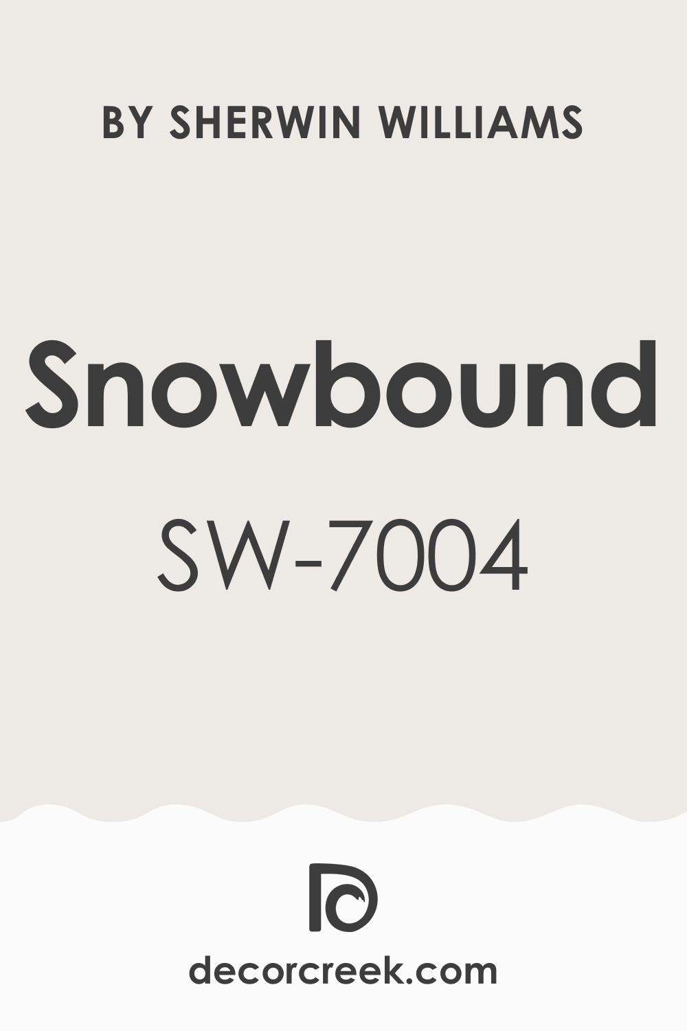 Snowbound SW 7004 Paint Color by Sherwin-Williams