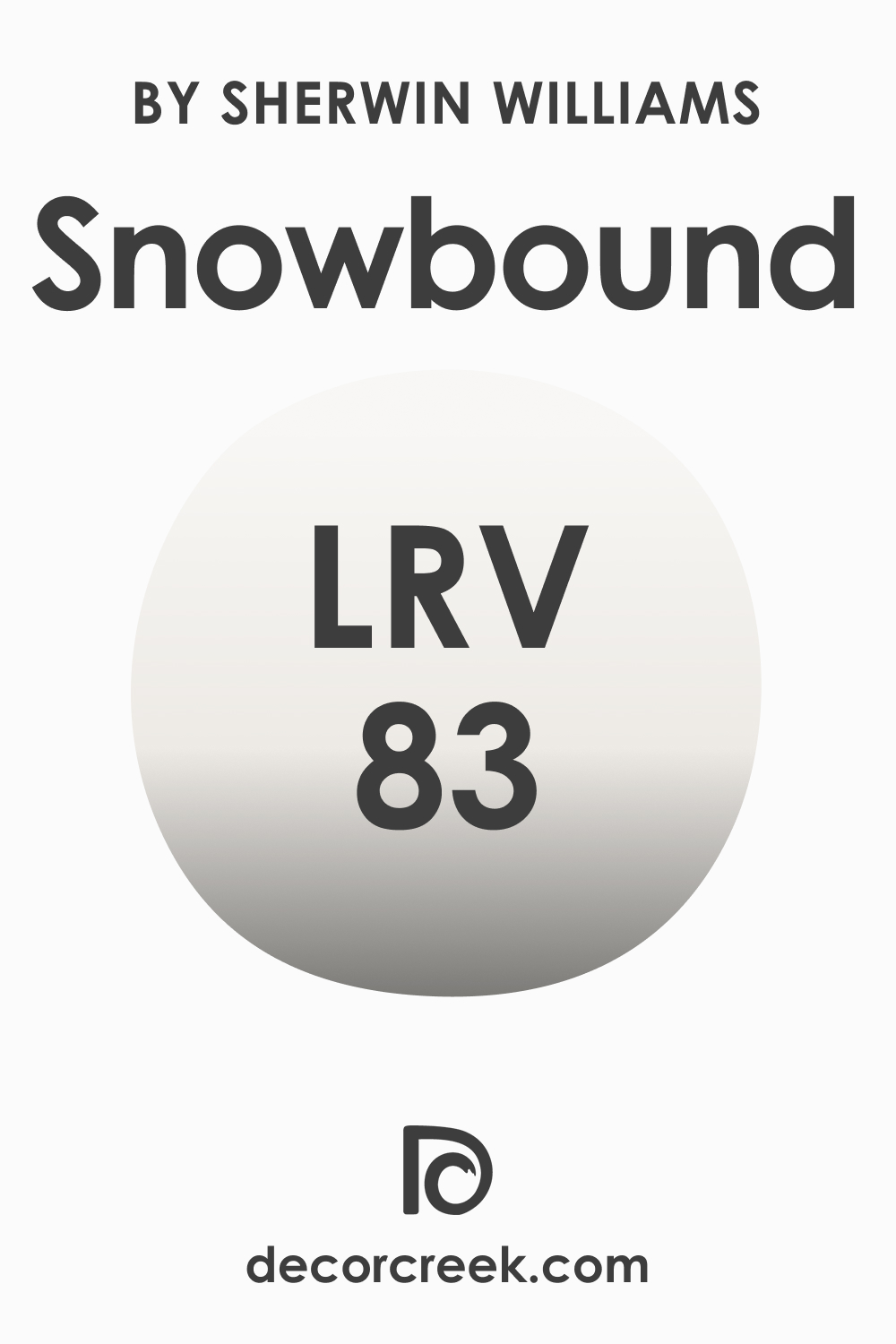 LRV of Snowbound SW 7004