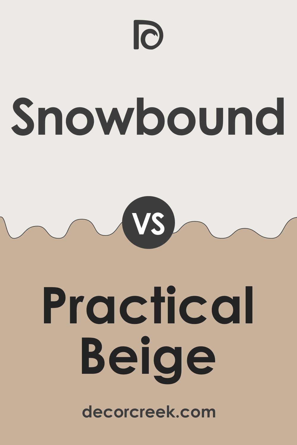 Snowbound SW 7004 vs. SW 6100 Practical Beige