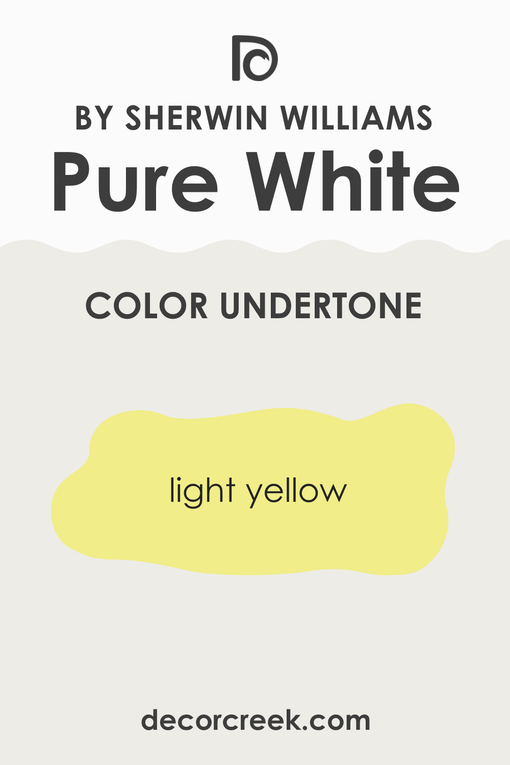 Undertones of Pure White SW 7005